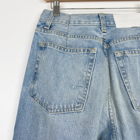 Jonathan Simkhai Manfriend Button Down Wide Leg Jeans - Picture 14 of 15